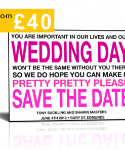 Save a Date Card